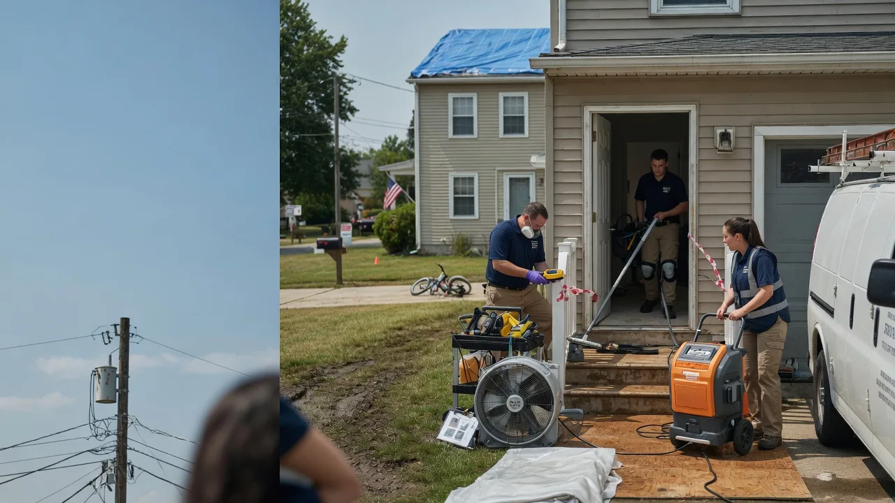 Water Damage Repair in Cashion, OK near me